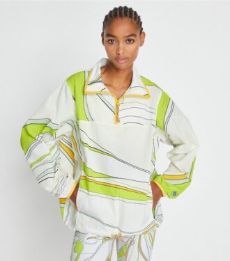 Anorak med print
