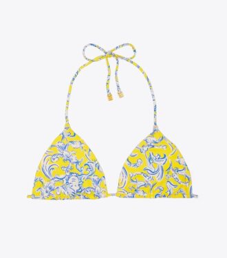 Bikini-top med print