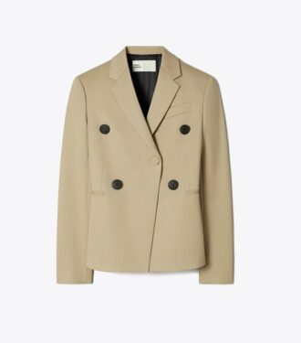 Blazer i uldblanding
