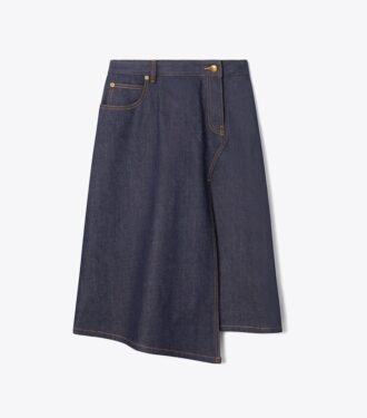 Bomuldsdenimskørt