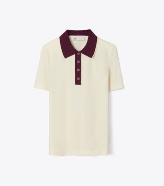Bomuldsvintage polo med krave