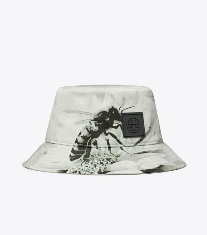 Bucket hat med print