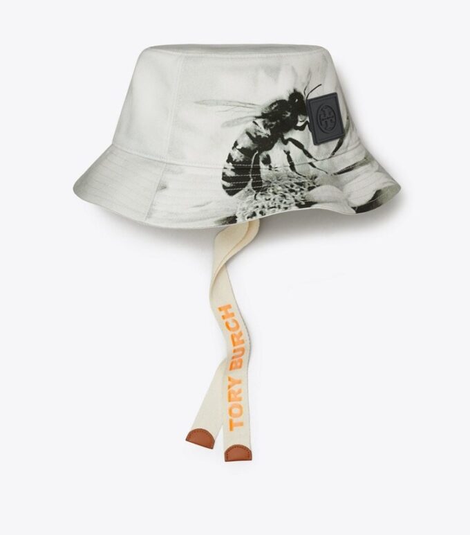Bucket hat med print
