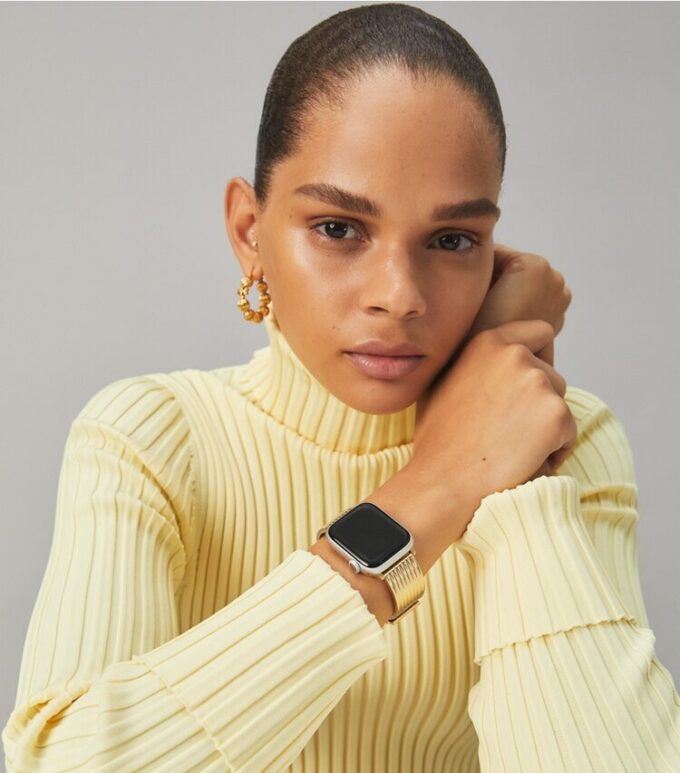 Buddy Bangle-rem til Apple Watch®, guldfarvet, 38 mm – 40 mm