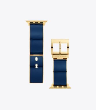 Buddy Bangle-rem til Apple Watch®, guldfarvet/marineblå, 38 mm x 40 mm Buddy Bangle-rem til Apple Watch®, guldfarvet/marineblå, 38 mm x 40 mm