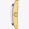 Buddy Bangle ur, marineblå/guldfarvet rustfrit stål, 25 x 32 mm