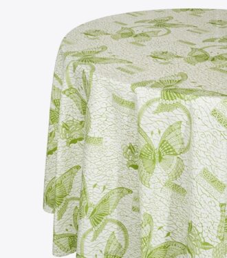Butterfly Batik rund dug, 108″