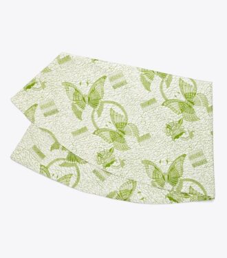 Butterfly Batik rund dug, 120″
