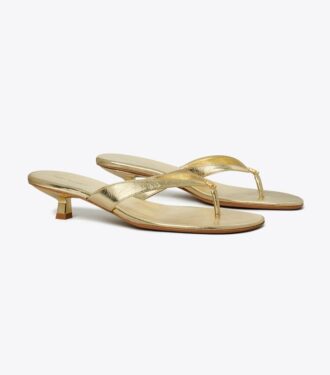 Capri sandal med lav hæl
