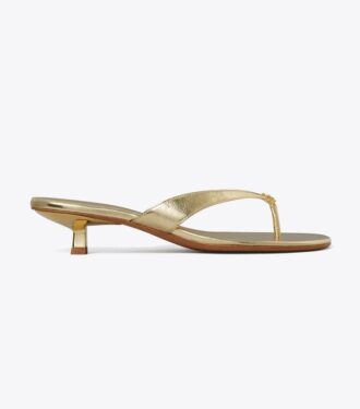 Capri sandal med lav hæl