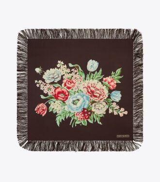 Chair Floral Silk Square Chair Floral Silk Square