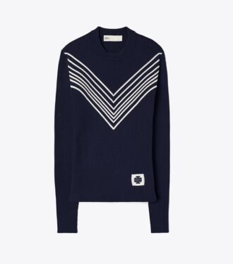 Chevron-viskose-sweater Chevron-viskose-sweater