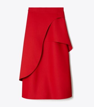 Crepe-wrapnederdel