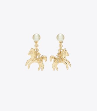 Curiosity Horse Charm øreringe