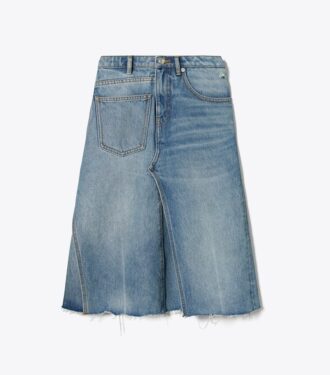 Dekonstrueret denimskørt