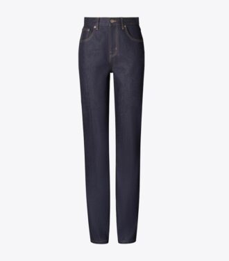 Denimjeans med lige ben