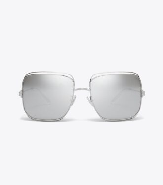 Eleanor Oversized Metal Square solbriller