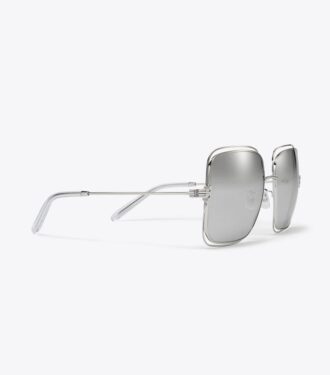 Eleanor Oversized Metal Square solbriller