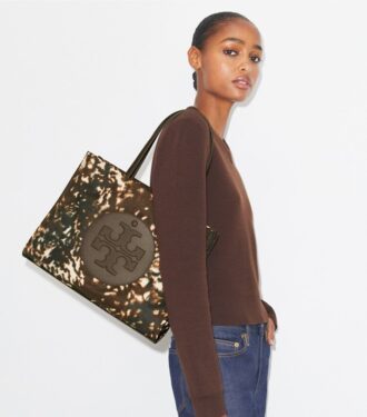 Ella Small Tote i trykt nylon