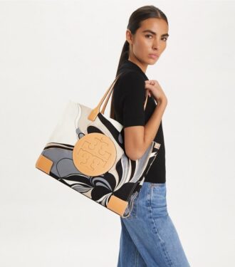 Ella-totetaske med print