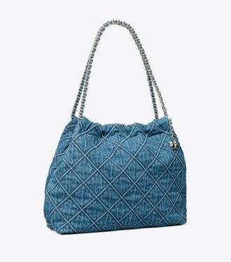Fleming Soft Denim Hobo-taske
