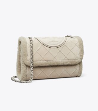 Fleming Soft Shearling Convertible skuldertaske