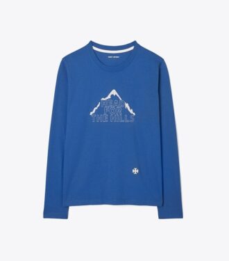 Grafisk langærmet T-shirt Grafisk langærmet T-shirt