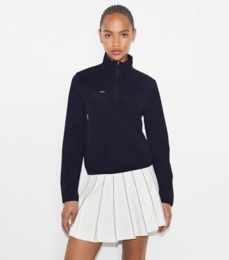 Halvzip nylon golfjakke Halvzip nylon golfjakke
