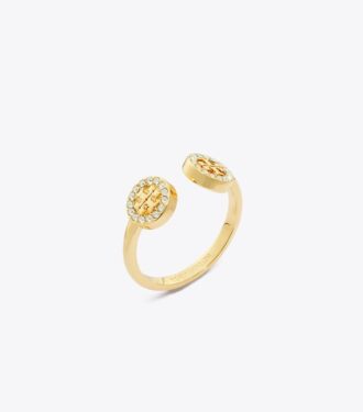 Icon Pavé åben ring