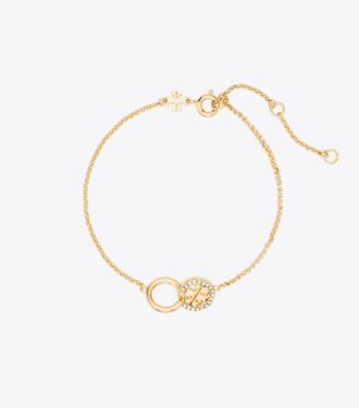 Icon Pavé Interlocking Chain armbånd
