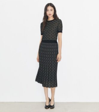 Jacquard-nederdel