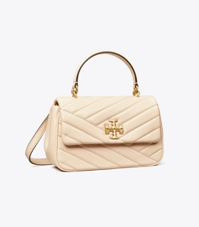 Kira Chevron taske med håndtag