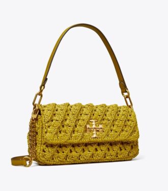 Kira Crochet lille skuldertaske med klap