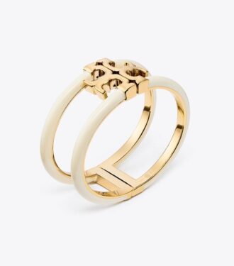 Kira emaljeret bred armring