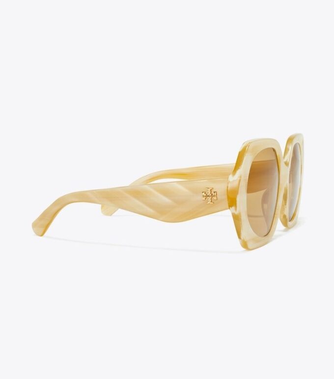 Kira Oversized geometriske solbriller