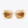 Kira Oversized geometriske solbriller