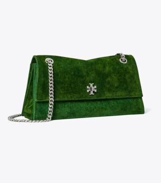 Kira Turnlock Flocked skuldertaske