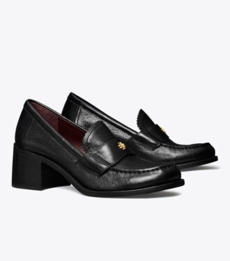 Klassisk loafer med hæl