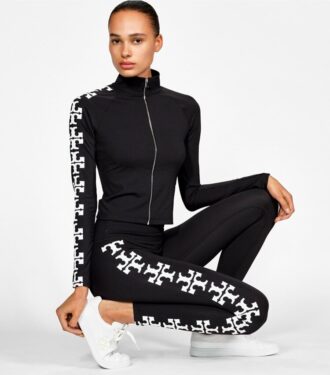 Reflekterende nylon-logo-zip-top
