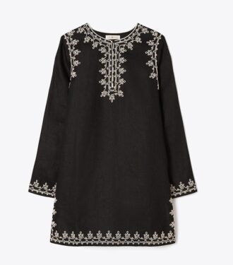Kort kaftan med pynt
