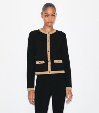 Kort merinouldcardigan