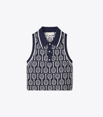 Kort Tech Knit Polo Tank