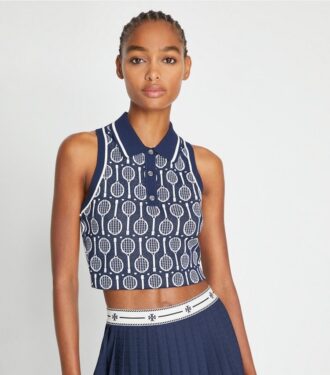 Kort Tech Knit Polo Tank