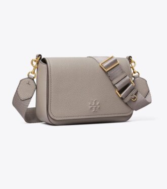 Læderflap crossbody Læderflap crossbody