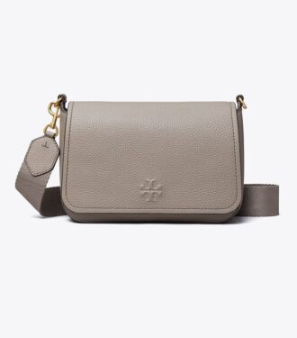 Læderflap crossbody Læderflap crossbody