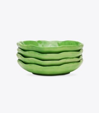 Lettuce Ware kanapétallerken, sæt med 4