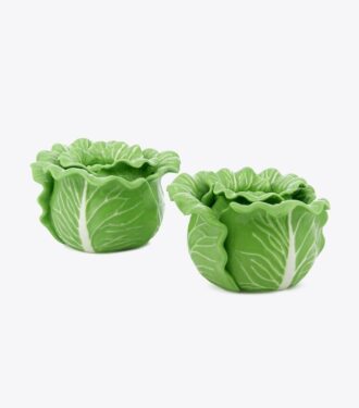 Lettuce Ware lysestage, sæt med 2 stk.