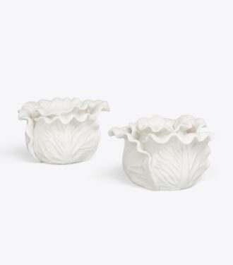 Lettuce Ware lysestage, sæt med 2 stk.