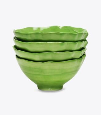 Lettuce Ware suppeskål, sæt med 4