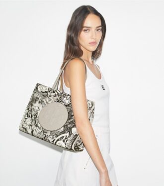 Lille Ella-tote med print